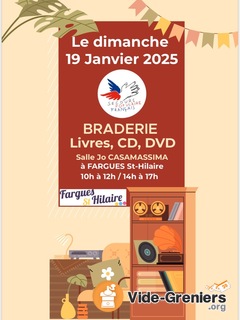 Photo de l'événement Braderie livres,cd,dvd