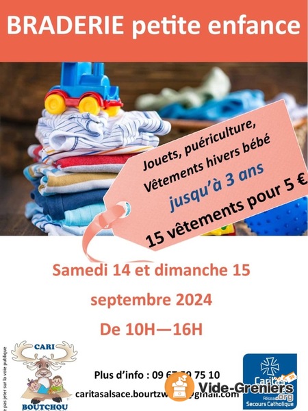 Braderie petite enfance.