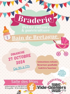 Braderie puériculture