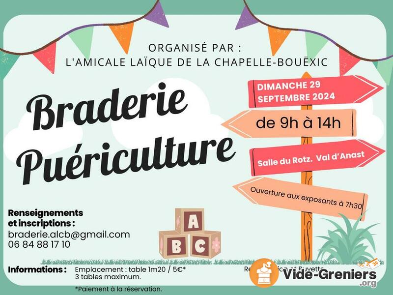 Braderie Puériculture