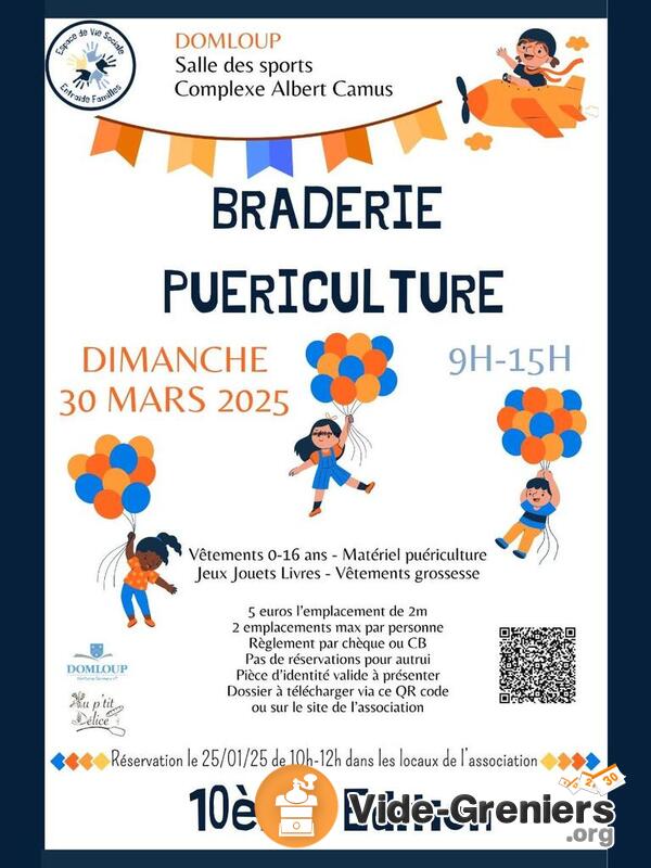 Braderie puericulture Domloup