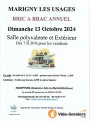 Bric a brac organisé par Familles Rurales de Marigny