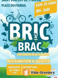 Photo de l'événement Bric à brac: vide grenier de la St Vincent