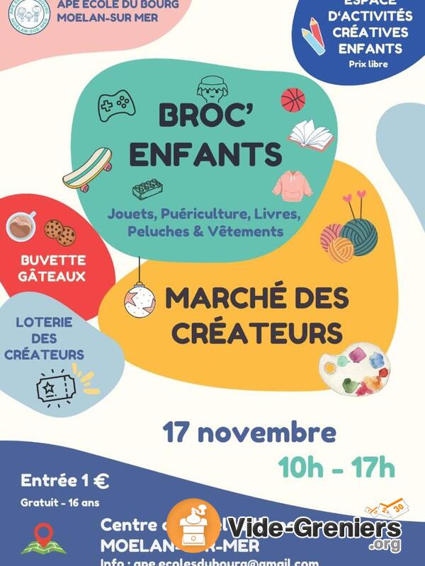 Broc'enfants et marché de créateurs