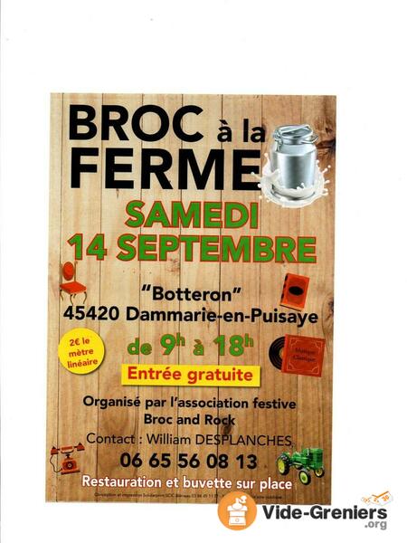 Broc à la ferme