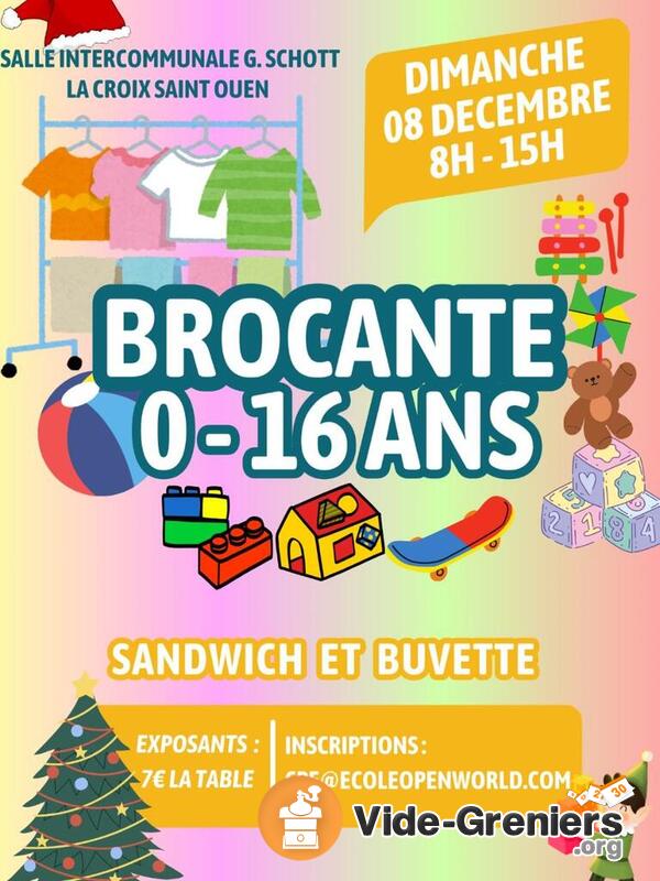 Brocante 0-16 ans