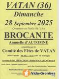 Photo Brocante annuelle du comite des fetes de vatan à Vatan