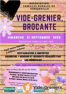 Photo de l'événement Brocante Association Familles Rurales de Vergaville