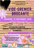 Brocante Association Familles Rurales de Vergaville