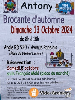 Photo de l'événement Brocante d’automne du beauvallon