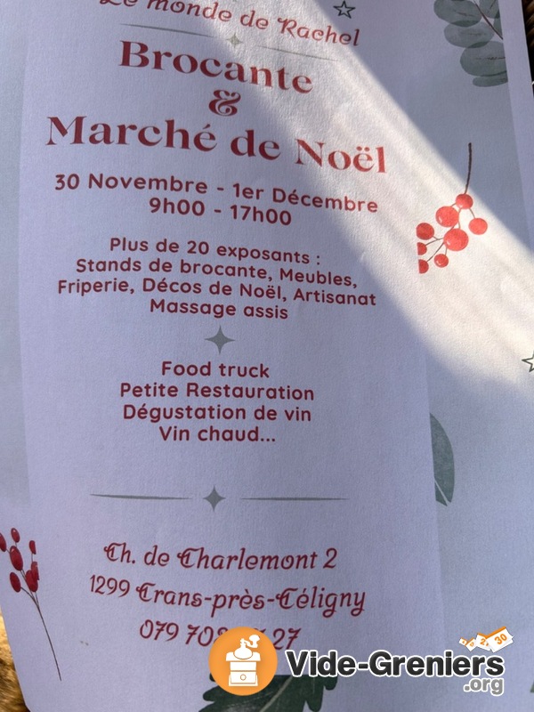 Brocante et marché de Noël