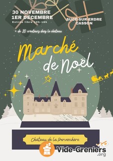 Photo de l'événement Brocante et marché de noël au château de la Pervenchère