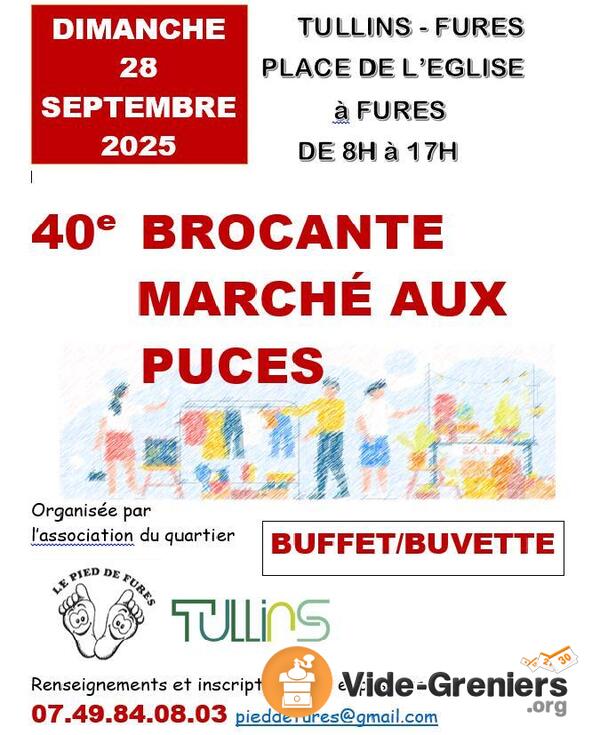 Brocante et Marché aux puces de Fures