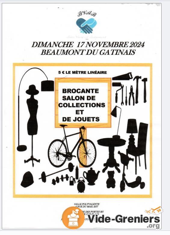 brocante et salon de collection, bourse aux jouets