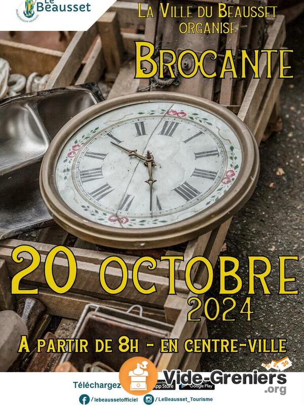 Brocante et vide grenier de la ville du Beausset