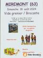 brocante fête st roch MIREMONT 63