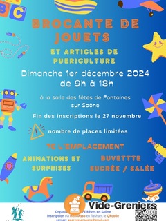 Photo de l'événement Brocante de jouets et articles de puériculture