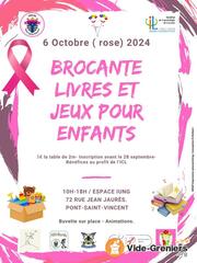 Brocante livres et jeux pour enfants