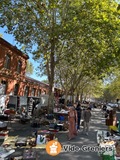 Photo brocante marché au puce Saint-Aubin à Toulouse