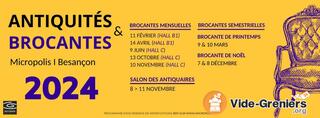 Photo de l'événement Brocante Mensuelle Professionnelle de Besançon Micropolis