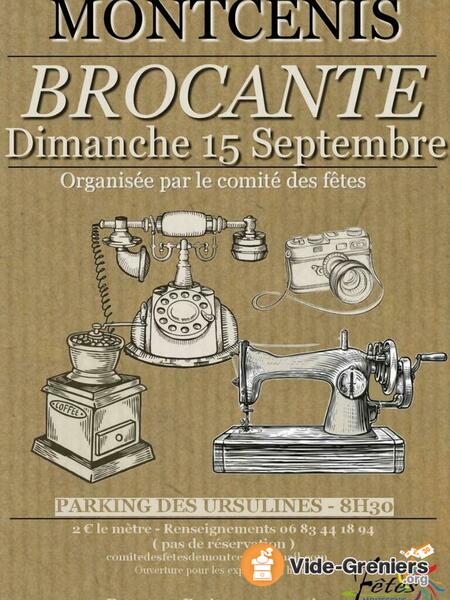 Brocante de Montcenis