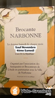 Brocante de Narbonne Cours de La République