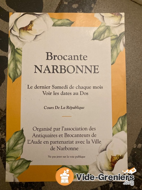 Brocante de Narbonne Exceptionnelle