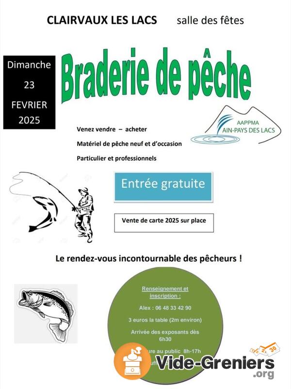 Brocante de pêche