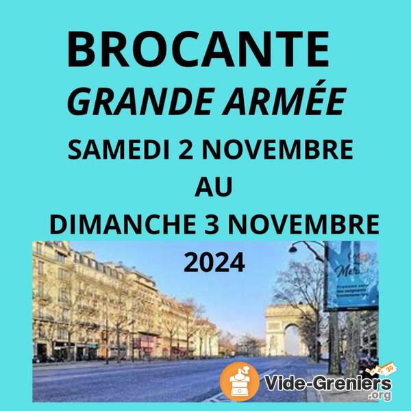 brocante professionnelle grande armée