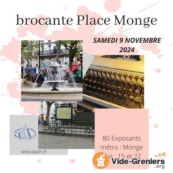 brocante professionnelle Monge