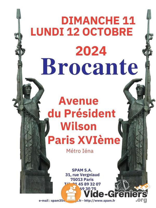 brocante professionnelle Wilson