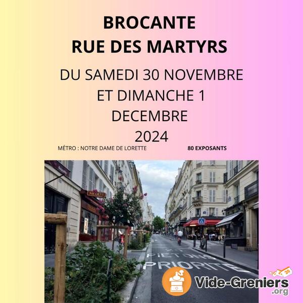 brocante professionnelles martyrs