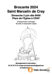 Brocante de Saint-Marcelin de Cray. Hameau de Cray