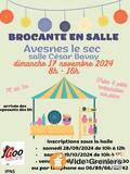 Brocante en salle