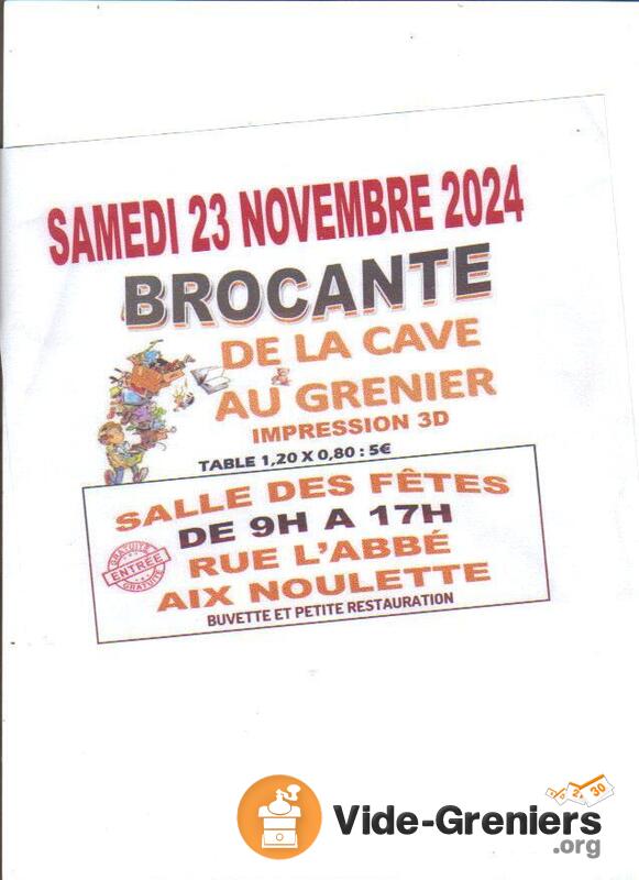 Brocante en Salle - de la Cave au Grenier -