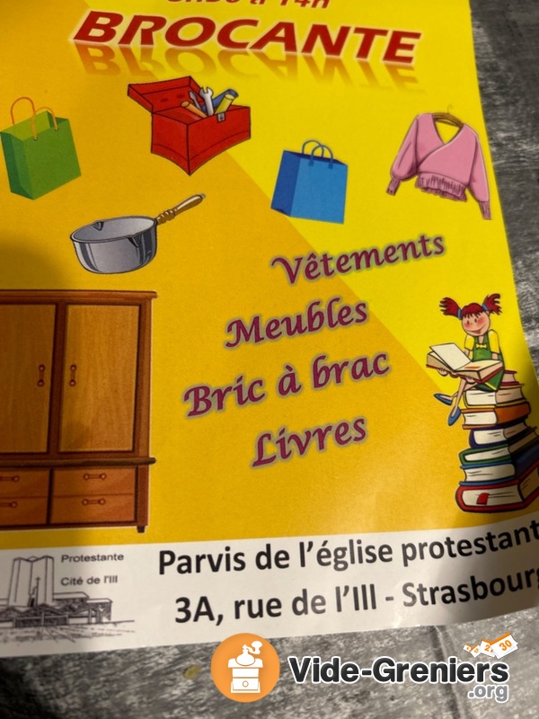 Brocante solidaire et vestiere