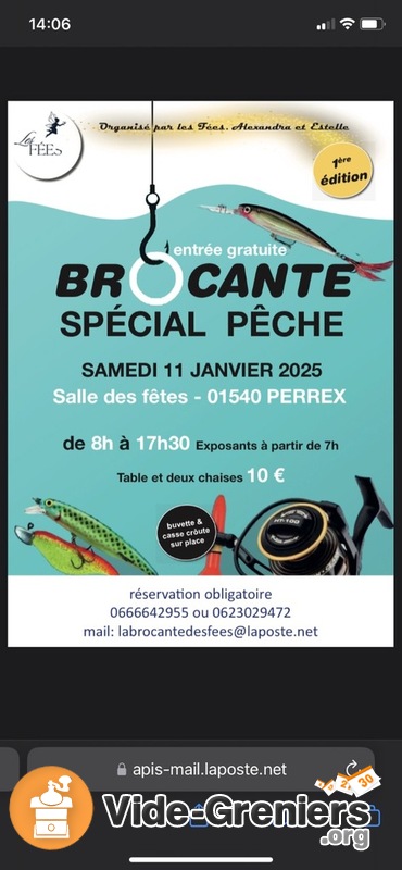 Brocante spécial pêche