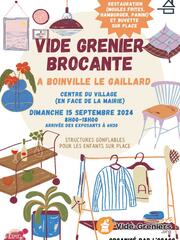 Photo de l'événement Brocante Vide grenier de Boinville le Gaillard