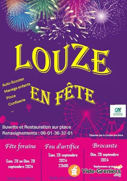 brocante- vide grenier - LOUZE