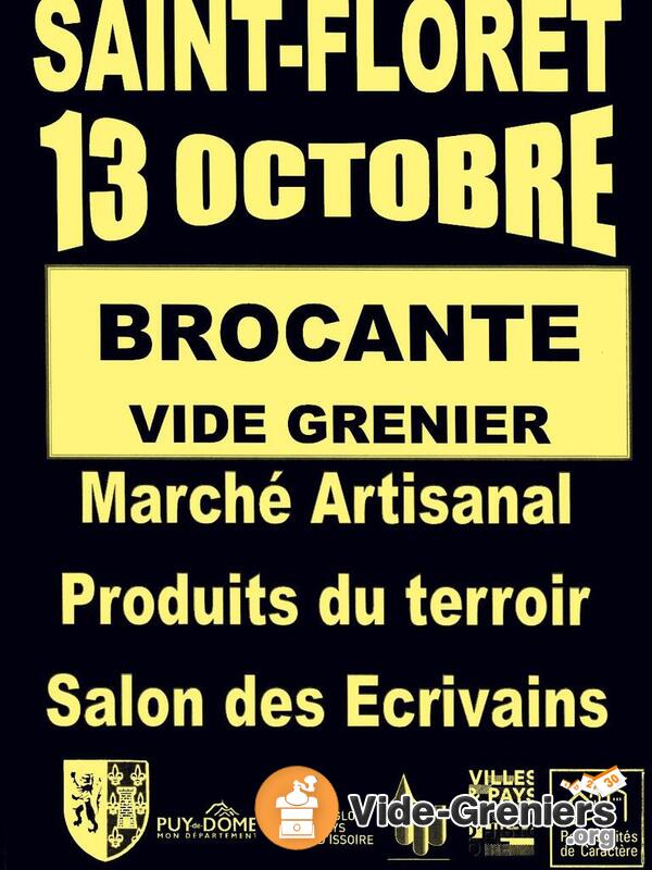 Brocante, vide-grenier, produits du terroir, artisanat, livr