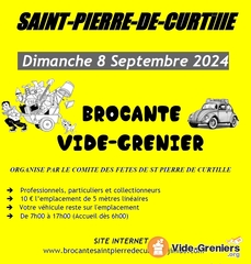 Photo de l'événement Brocante vide-grenier de Saint Pierre de Curtille