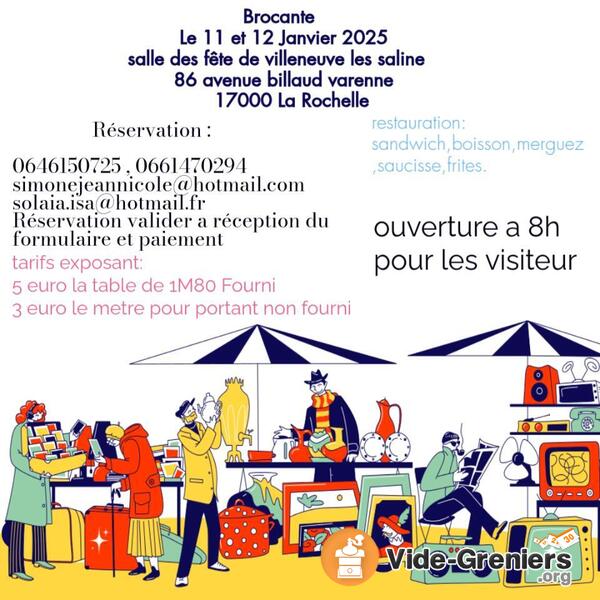 Brocante, vide greniers