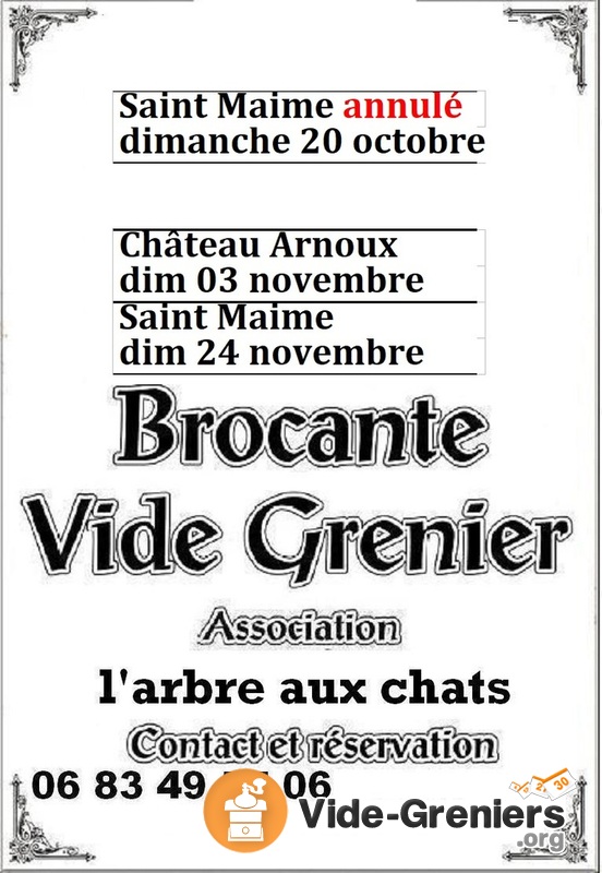 Brocante-vide greniers l'arbre aux chats