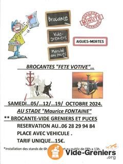 Brocante-vide greniers et puces DANS LES ALLEES DU STADE