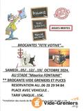 Brocante-vide greniers et puces DANS LES ALLEES DU STADE