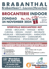 Brocanterie Indoor Leuven (Edition fêtes)