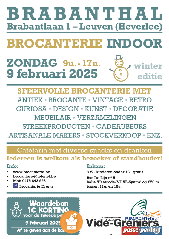 Brocanterie Indoor Leuven - Edition d'hiver