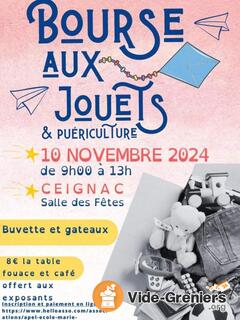 Photo de l'événement CEIGNAC - Bourse aux jouets et puériculture