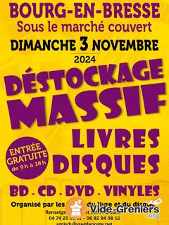 Photo de l'événement Destockage massif de Livres, BDs, Vyniles, CDs et DVDs