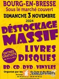 Photo Destockage massif de Livres, BDs, Vyniles, CDs et DVDs à Bourg-en-Bresse